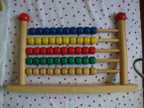 John crane wooden bead abacus - wooden,