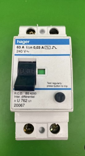 Hager u762 20067 63a 30ma - 63a,