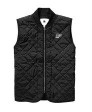 G-STAR RAW | Mens Black Blake Quilted Bodywarmer Gilet | Size Small | RRP £150