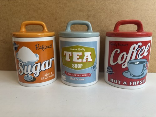 Vintage retro tea coffee sugar - retro,