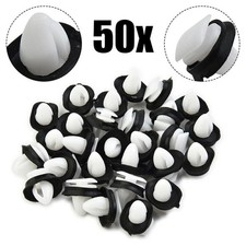 50x For Citroen Relay Peugeot Boxer Side Door Moulding Panel Trim Clips 71728806
