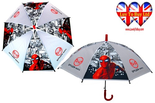 Spiderman umbrella opening - spiderman,