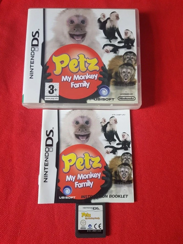 Petz monkey family nintendo - petz, my