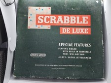 Scrabble Deluxe Vintage Board
