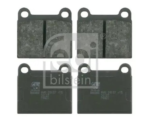 Brake pads rear axle 16127 - rear,