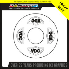 BMX HANDLEBAR THUMB SAVER DONUTS VDC WHITE