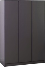 MALVERN 3 DOOR WARDROBE GREY