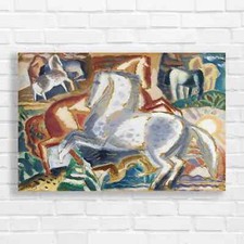 Expressionist Horse Abstract