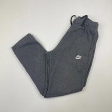 Men’s NIKE Joggers , Dark Grey Straight Leg , Sweatpants , Size Small