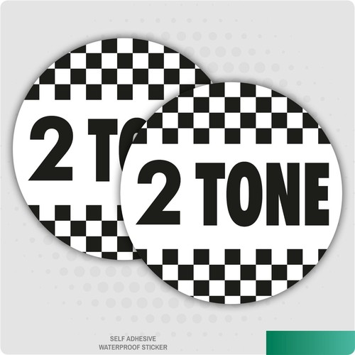 Tone ska music stickers - x, 2
