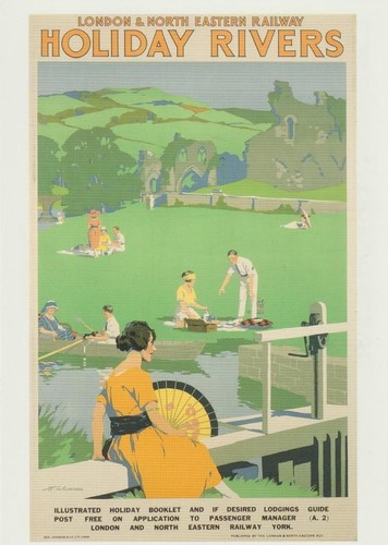 Railway poster art - railway,