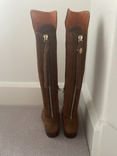 Fairfax and Favor Tan Flat Amira Boots 37