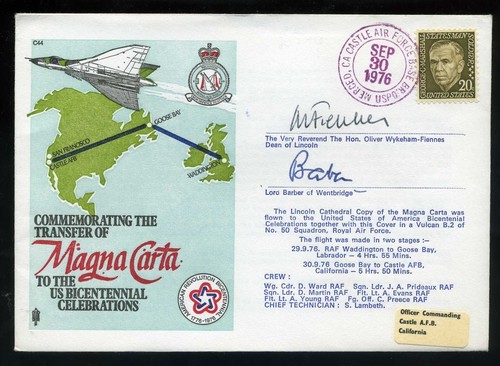 1976 raf magna carta usa - raf,