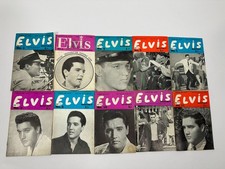 ELVIS MONTHLY Magazine Bundle - 10 x issues inc Rare Inauguration Souvenir Issue