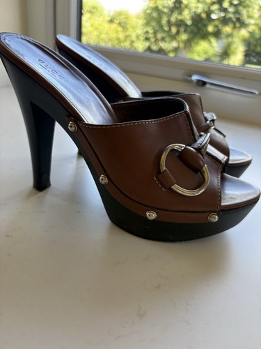Gucci horsebit platform mule - platform,