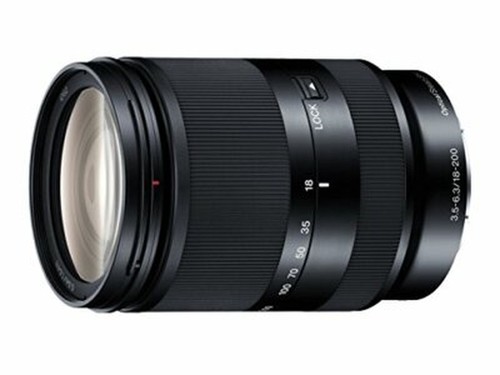 Sony sel18200le 200mm - sony, e