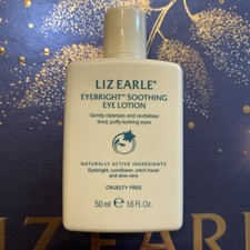 Liz Earle EYEBRIGHT Soothing Eye Lotion 50ml TRAVEL SIZE New formula 💜💚💜
