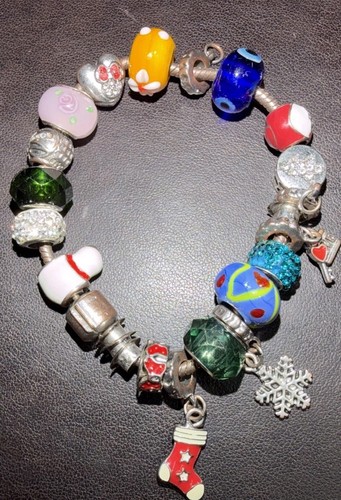 Pandora rare retired christmas - pandora,