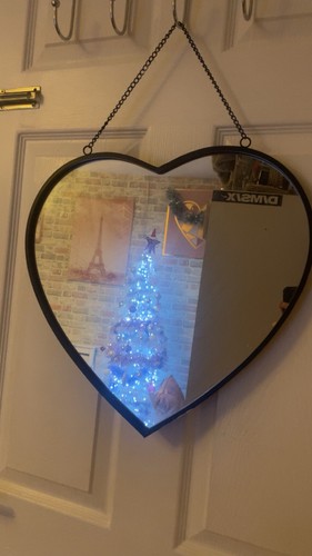 Heart shaped mirror - shaped,