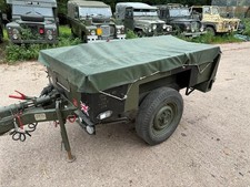 Military Narrow Track sankey trailer with cover