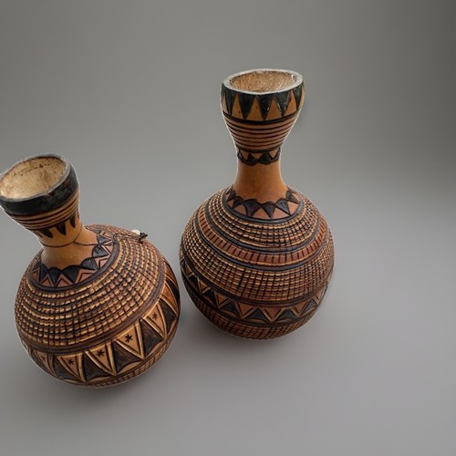 Vintage african pyrography - 2,