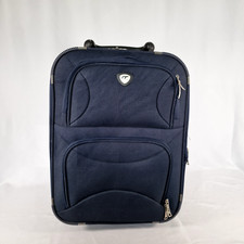 International Traveller iT Soft Shell Suitcase & Bags, Navy Blue, 2 Wheels