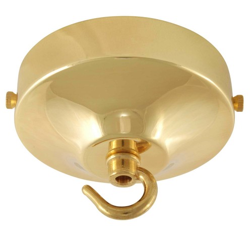 Round ceiling pendant curved - round,