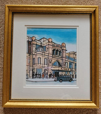 The Kings Theatre Glasgow Playbill Programme Print Mounted and Gilted Framed