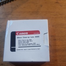 Canon 500D 58mm Close-up Lens
