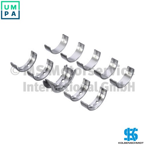 Crankshaft bearing set - crankshaft,