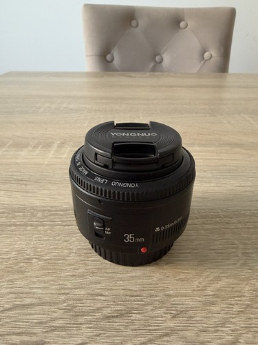 Yongnuo 35mm lens - 35mm, canon