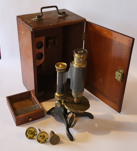 Vintage antique cased - vintage/antique, brass