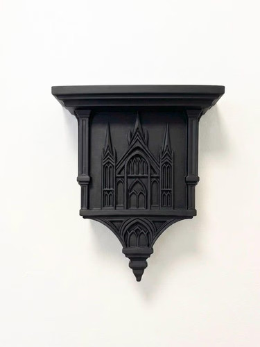 Gothic cathedral corbel shelf - cathedral,