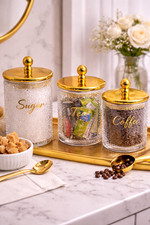Crystal White Gold Tea Coffee