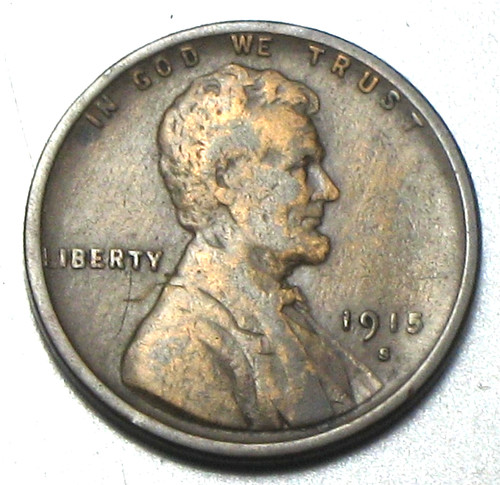 1915 lincoln wheat cent - wheat,