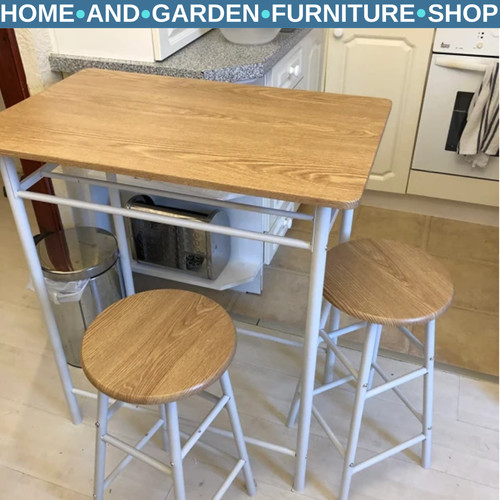 Small bar dining table set - small,