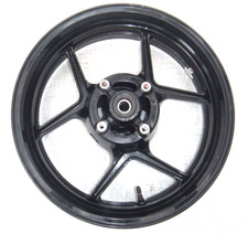 KAWASAKI ER6F ER-6F FREAR WHEEL RIM 17 x 4.50 GOOD BEARINGS BLACK NON ABS 2014
