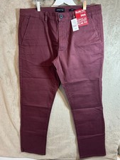 Redherring Slim Fit Burgundy