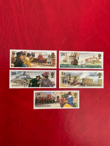 Stamps guernsey siege - guernsey,,