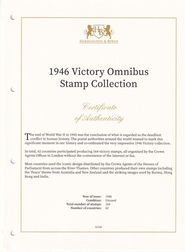 Kgvi 1946 victory omnibus - kgvi,
