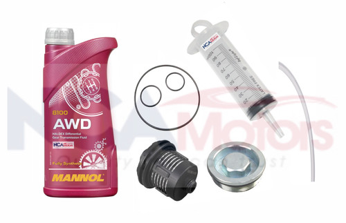 Haldex service kit with oil - kit,