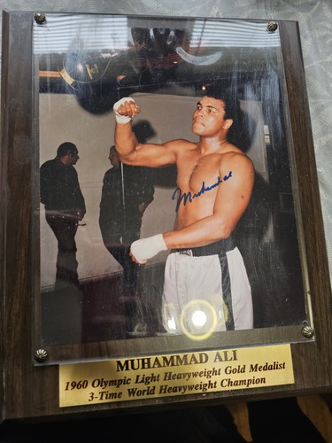 Muhammad ali autographed - muhammad,