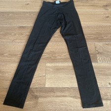 Kids Plain Black Zara Leggings