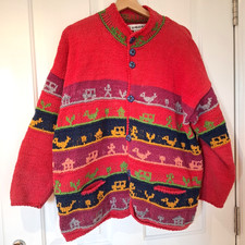 Amano Hand Knit Cardigan One