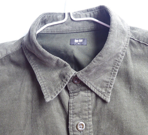Uniqlo corduroy cord shirt - cord,