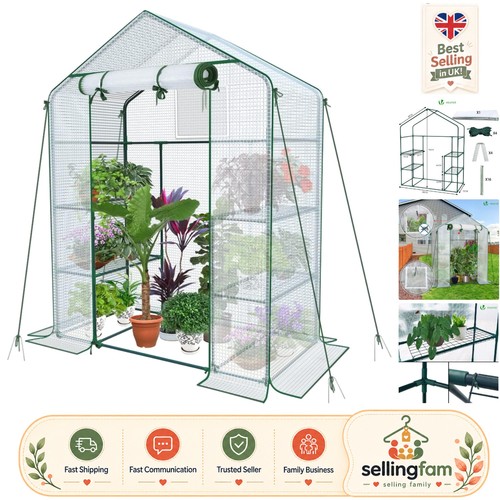 Walk greenhouse with - walk-in,