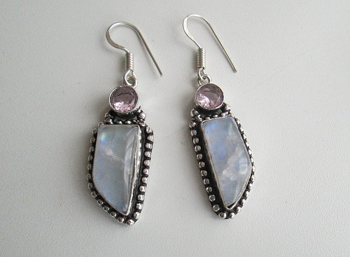 Rainbow moonstone gems - rainbow,
