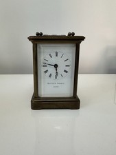 Matthew Norman Brass Carriage Clock