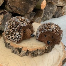 Glittery Hedgehog Christmas