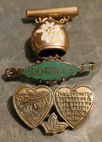 Vintage mizpah mother - vintage, /
